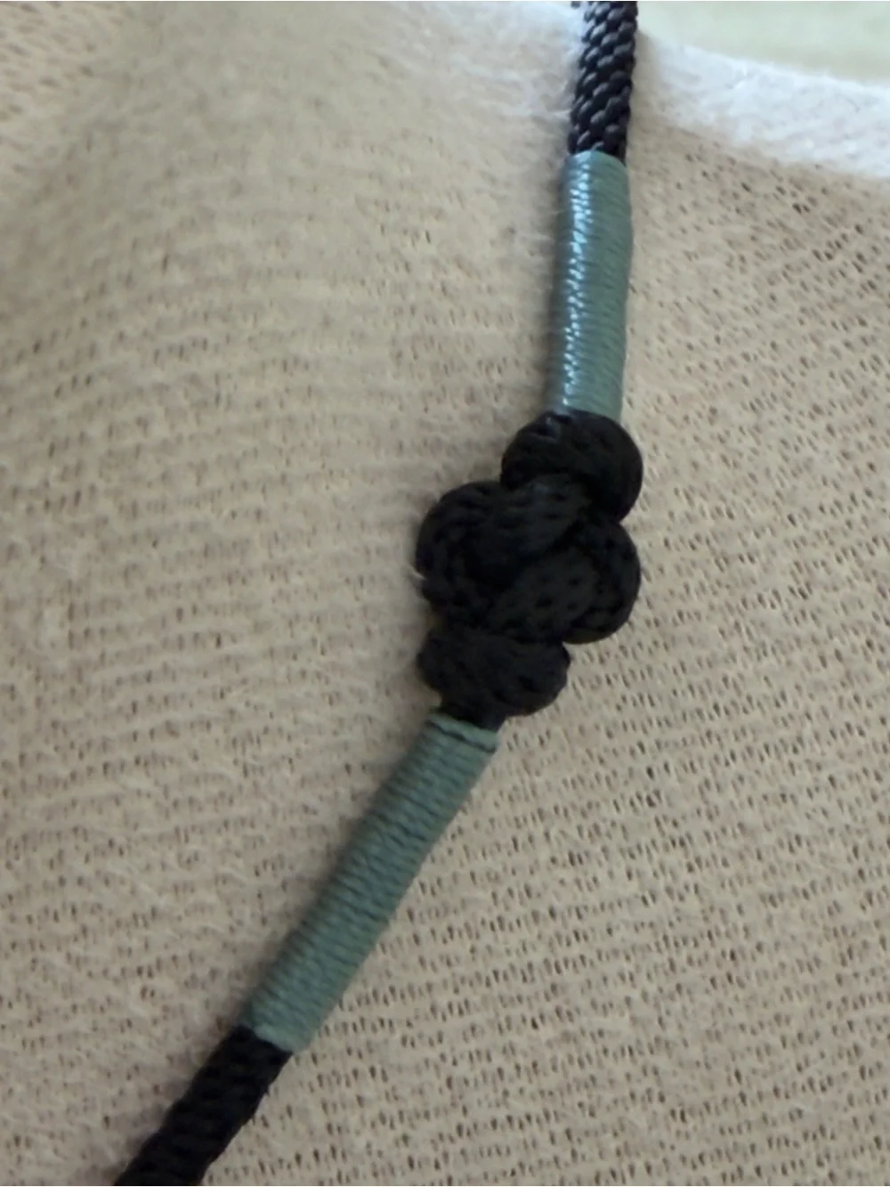 Mahogany Obsidian Cross Pendant